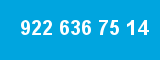 922 636 75 14 922 636 75 14